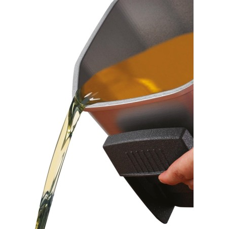 FRITEL Starter Friture Gryde / Fondue 1.5L - Sort/Grå/Sølv | Perfekt til lækre fritureretter og hyggelige fondues!